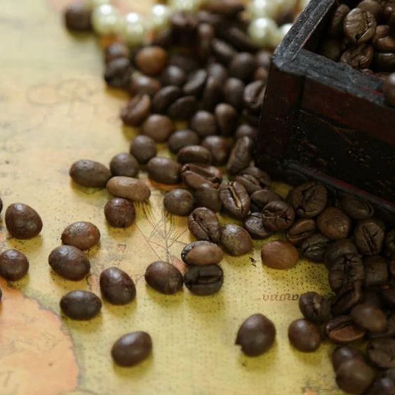 Classical Nostalgic Style Coffee Beans Photography Background Accessories Tabletop Shooting Photo Backdrop Props Decorations