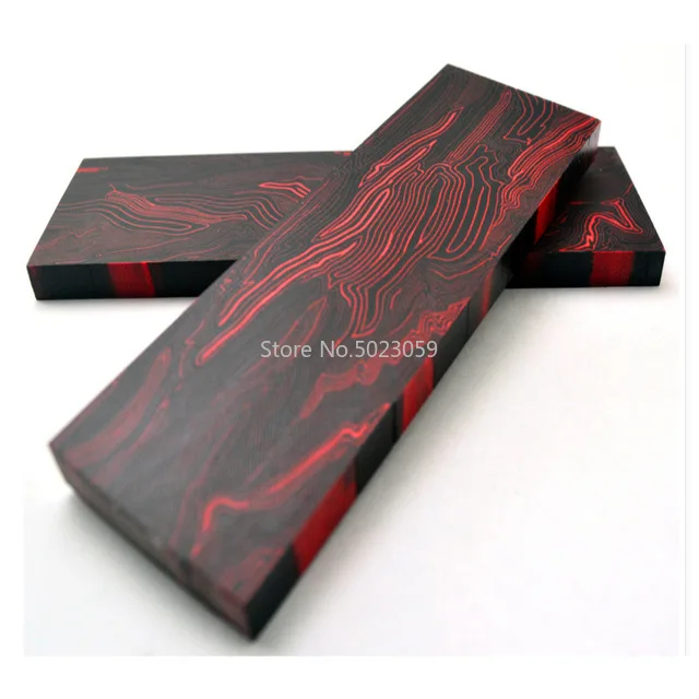 1 stuk G10 Micarta Template Board Blad Voor DIY Mes handvat materiaal rood/zwart/orange/blauw 130 X 45X8mm