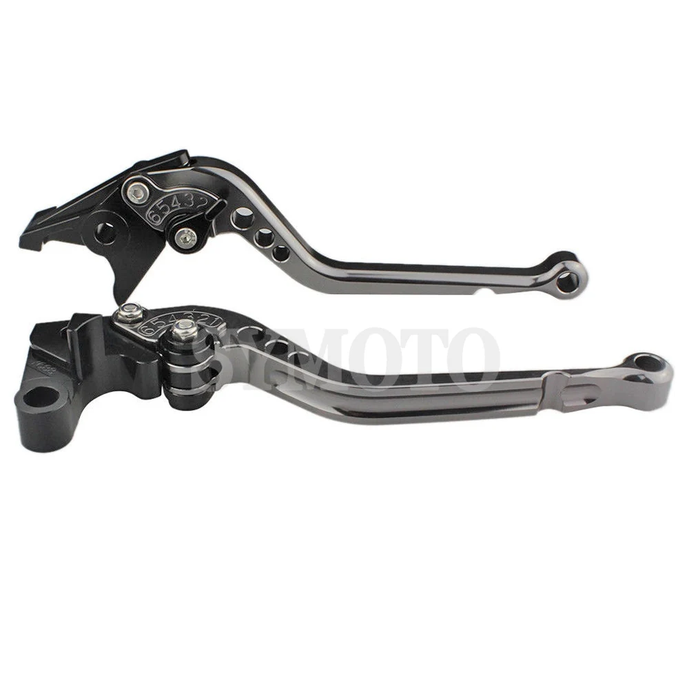 Short&Long Motorcycle Adjustable CNC Brake Clutch Levers For Suzuki GSXR600 GSXR750 1997-2003 GSXR 600 750 K1 SV650 16-18 GSR600