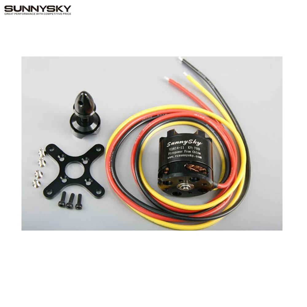 

SunnySky V2814 Brushless Motor 700KV 800KV 870KV for RC Aircraft Quadrocopter Multicopter