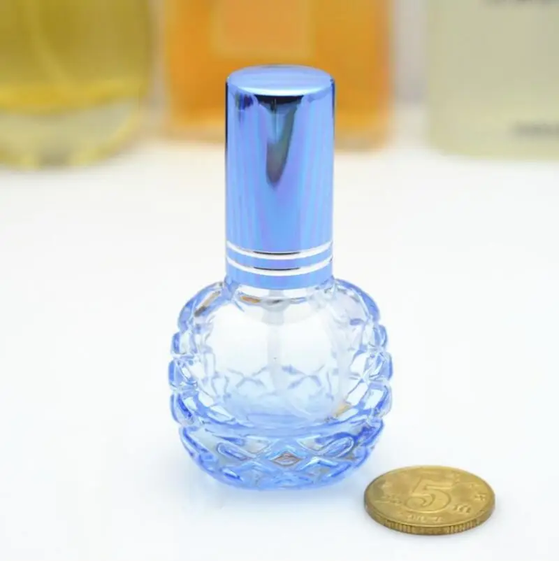 100pcs/lot High Quality 8 ML Colorful Glass Perfume Bottle, 8CC Perfume Vial, Empty Perfume Atomizer