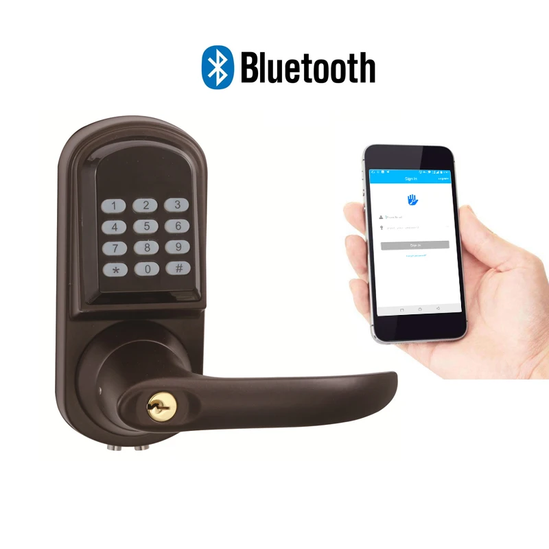 CYPATLIC Electronic Bluetooth Cadeado Smart Pin Code Digital Door Lock Keyless Password Lock For Hotel and Apartment