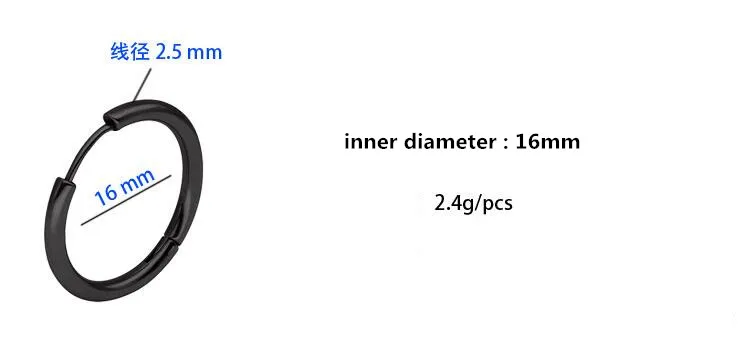 Ohrringe, 1 Paar, aus Edelstahl, 8–20 mm, minimalistisches Design, große Kreise, für Damen, trendiges, goldfarbenes Metall, glatte, runde Ohrringe, Schmuck. – Detail 5