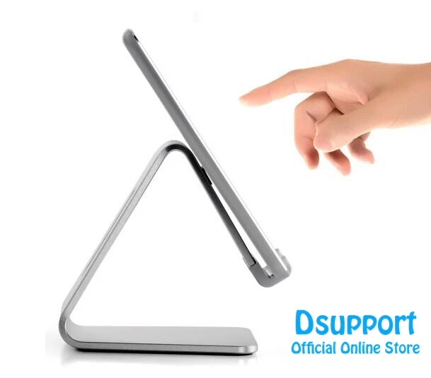 AP-4S alluminio tablet supporto del basamento con il colore del nastro per la varietà-size compresse e telefoni, tablet supporto universale