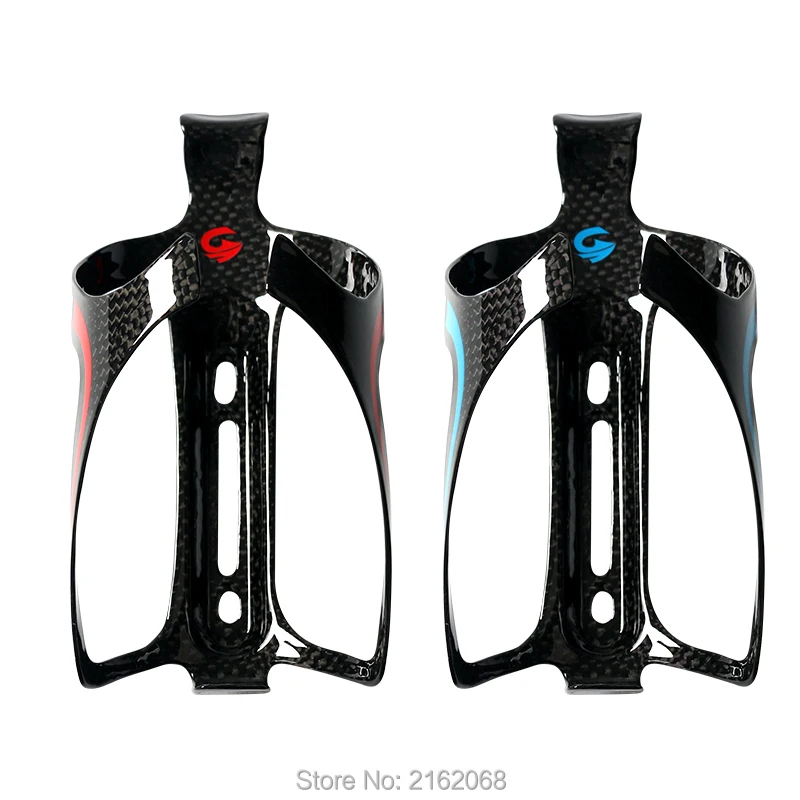 New 5 color ASIACOM Road bicycle 3K full carbon fibre drink water bottle cage Mountain bike carbon bottle holder cages