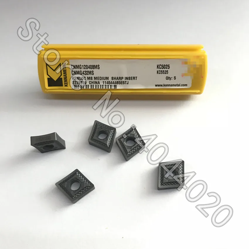 

CNMG120408MS CNMG432MS KC5025 KENNAMETAL Carbide Insert CNMG Inserts