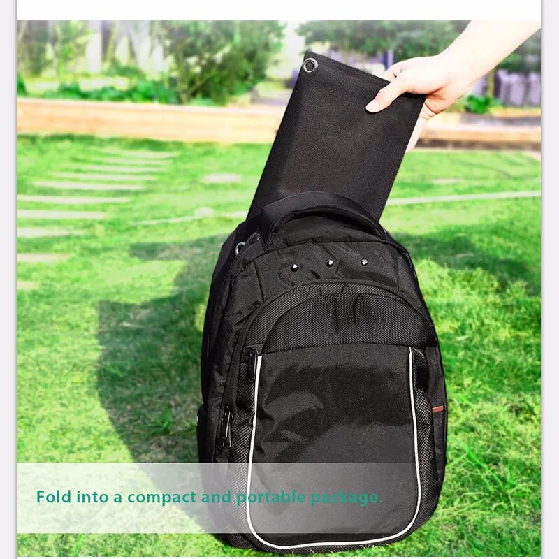 BUHESHUI 22 W de alta eficiência Sunpower Dobrável Carregador de painel solar portátil Carregador de telefone solar Dual USB Frete grátis