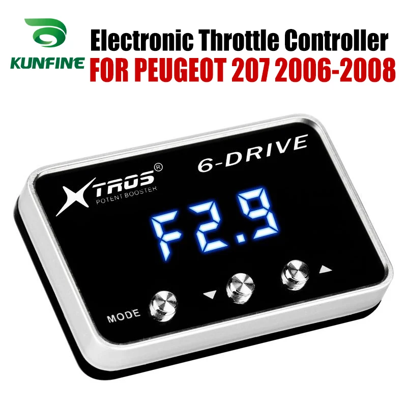

Car Electronic Throttle Controller Racing Accelerator Potent Booster For PEUGEOT 207 2006-2008 Tuning Parts