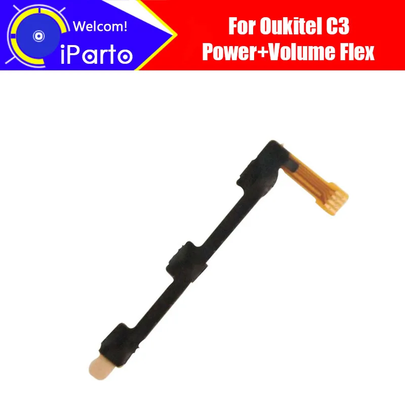 5.0 inch 100% Original New for Oukitel C3 FPC mobile phone Start / Power & volume up/down button flex cable FPC.