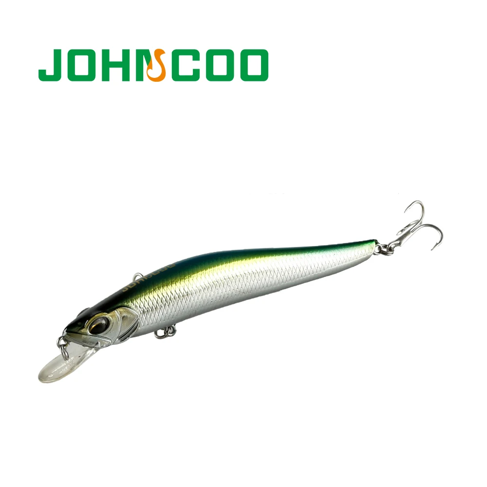 12cm 14.3g Floating Wobbler with Sharp Treble Hooks Artificial Minnow Hard Fishing Bait Fishing Lure
