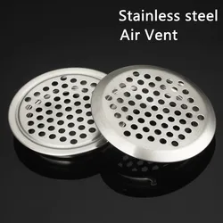4pcs/lot Wardrobe Cabinet Mesh Hole Air Vent Louver Ventilation Cover Stainless Steel Cutting hole Dia.19mm/25mm/29mm/35mm/53mm