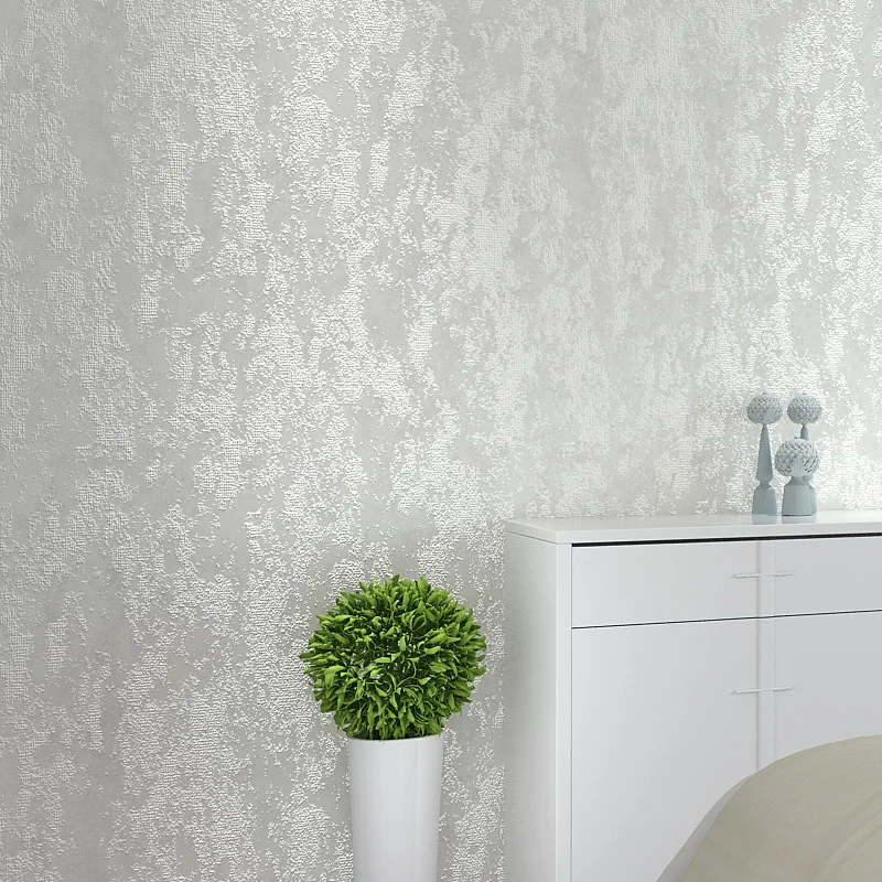 

beibehang Simple and elegant plain pearl wallpaper high-grade atmospheric breathable environmentally friendly bedroom wallpaper