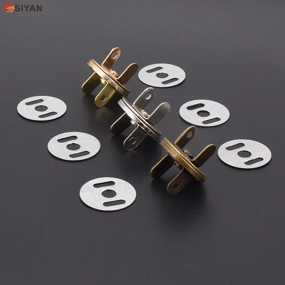 10 sets 18mm thin magnetic button. Press. Magnetic. Bags magnet buckle. Buttons. Slim button. Snaps