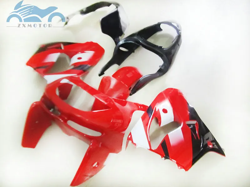 Custom your fairing kits for KAWASAKI Ninja 1998 1999 ZX9R ABS plastic aftermarket sports fairings kit 98 99 ZX 9R red black