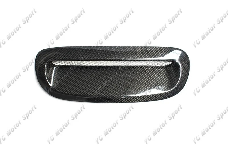 Car Accessories Carbon Fiber Hood Scoop Fit For 2001-2006 Mini Cooper S R52 R53 Hood Bonnet Air Intake