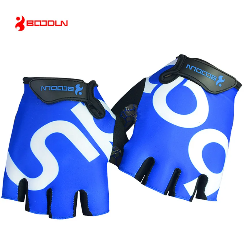 BOODUN Breathable Half Finger Bike Gloves for Men Women Sports Cycling Gloves Gel Pad MTB Road Bicycle guantes ciclismo luvas