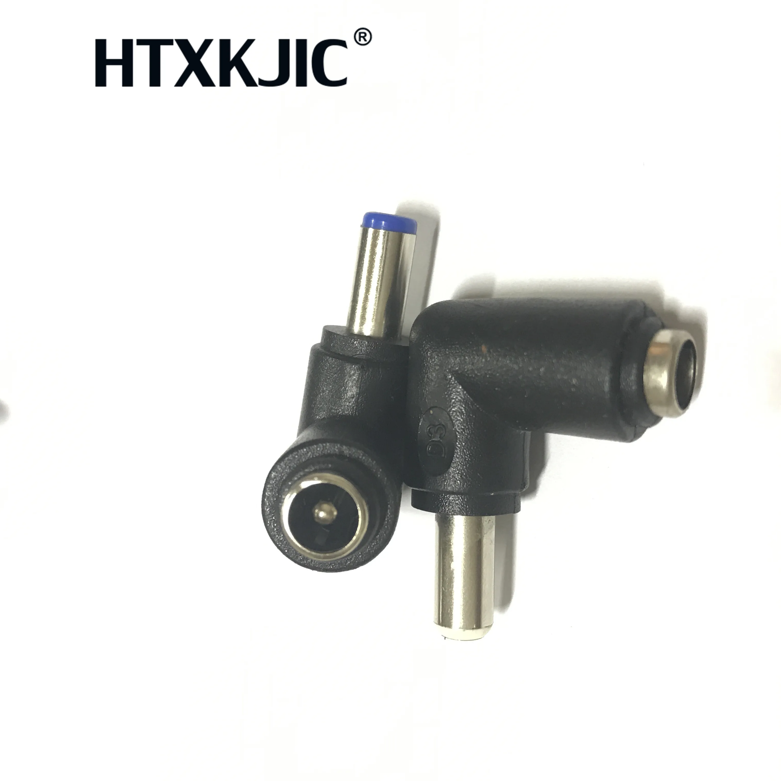 1 sztuk złącze dc 5.5*2.1mm męski na 5.5x2.1mm kobieta wtyczka dc ładowarka sieciowa złącze kątowe