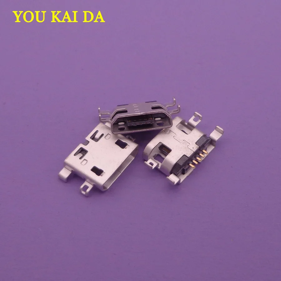 50Pcs USB Charger Charging Port Dock Connector Plug For Alcatel 4S 6070 6030 OT995 Idol 2S 6050 One Touch POP C7 Dual 7040 7041