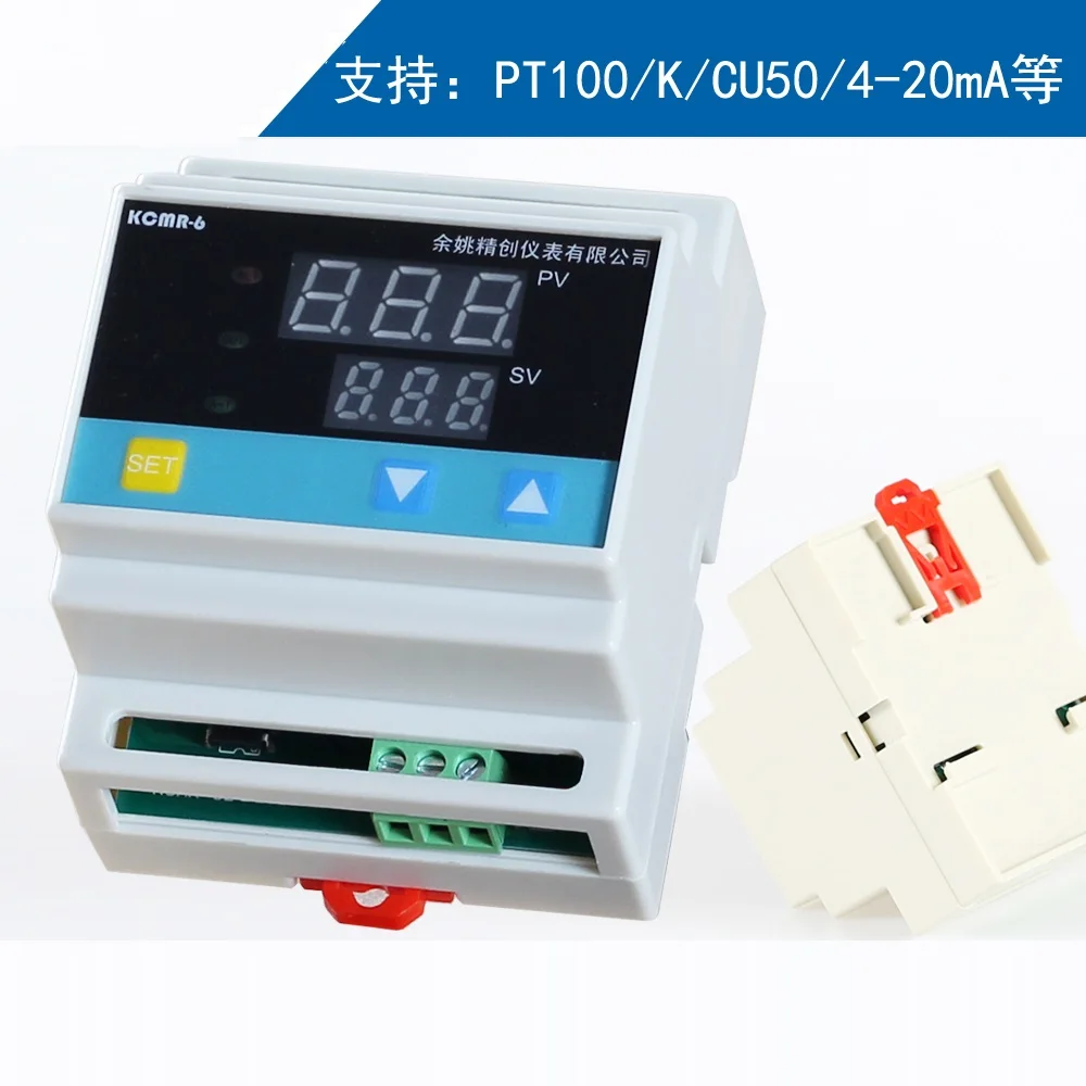 

Temperature Controller k-pt100 Input PID Temperature-Controller Intelligent Temperature-Controller Guide Type 220V or 24V Power