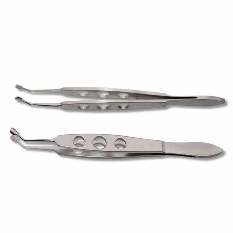 Beauty health Eyelid Ophthalmic Instruments Two Types Head 10.5CM Double Eyelid Fat Tarsal Gland Physiotherapy Massage Tweezers