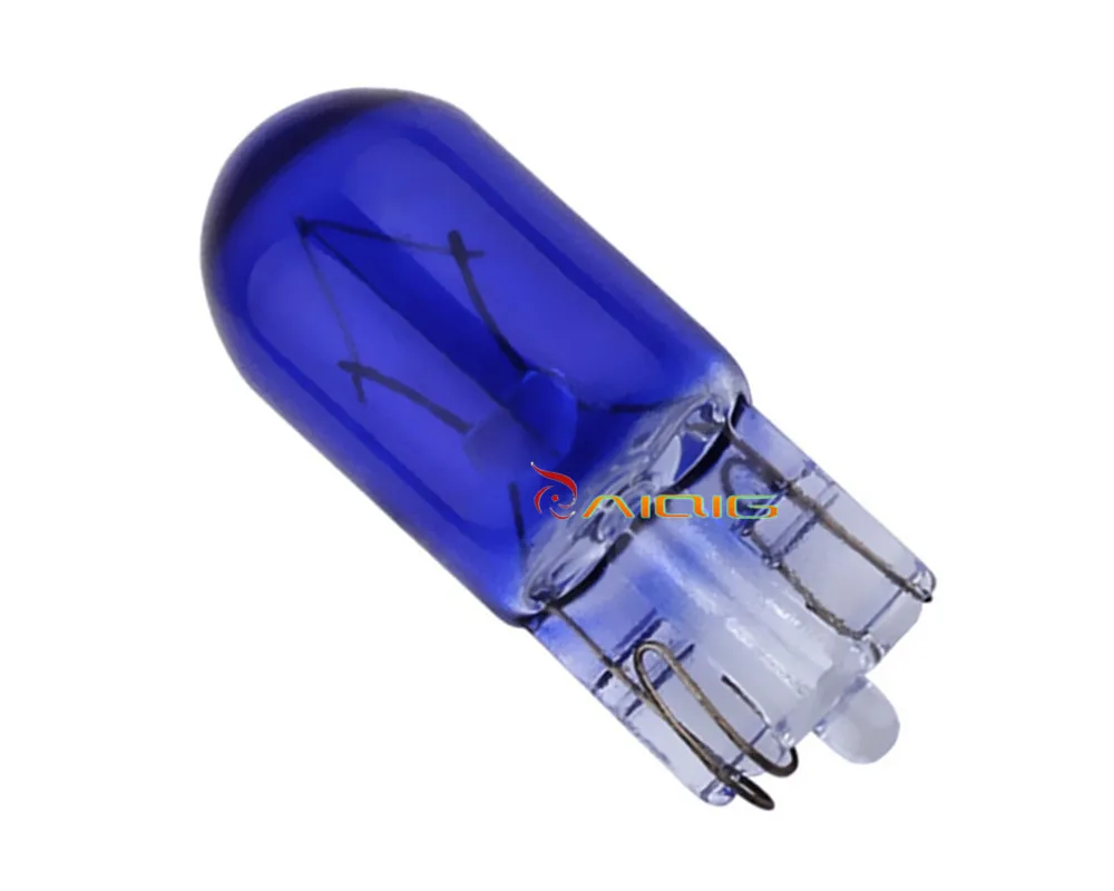 10pcs T10 W5W 194 Cool White 5W XENON  Halogen Bulb Signal Interior Car Light Lamp 8000K