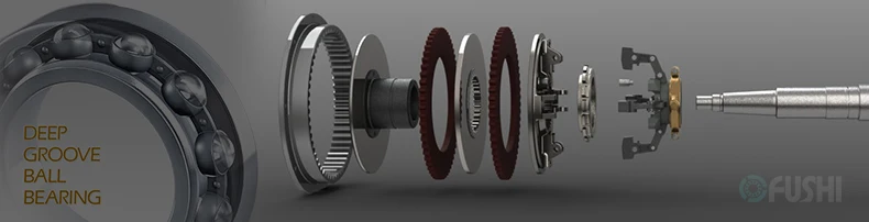 6001-2rs Lager ABEC-5 (10 Stück) 12x28x8mm abgedichtete tiefe Nut 6001 2rs Kugellager 6001rs 180101 rs – Detail 2