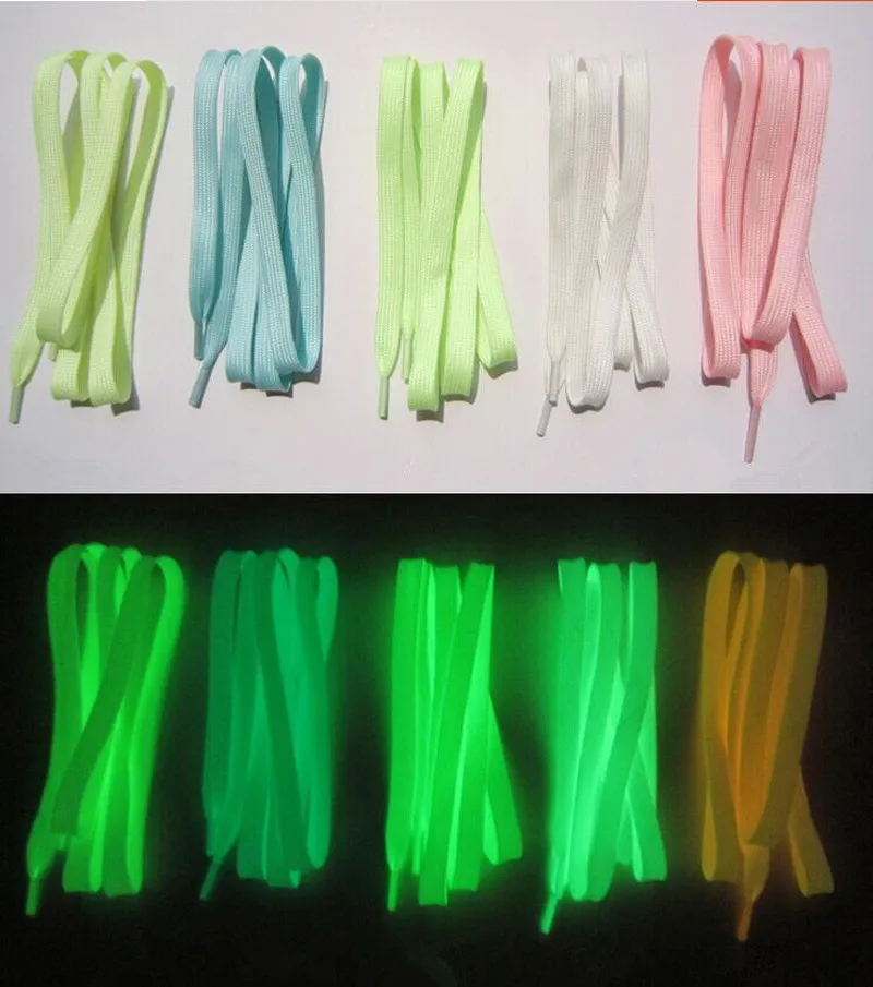 1 par de juguetes que brillan en la oscuridad para niños, cordón luminoso, divertido regalo deportivo para correr, fluorescente, juguetes de regalo para niños