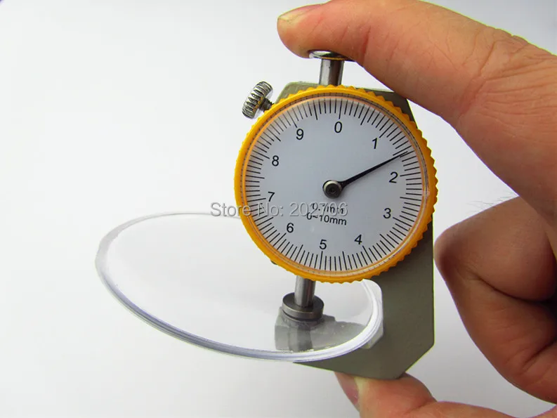 0-10mm dial Thickness Gauge 10mm mini leather paper film thickness tester thickness meter, 10pcs/lot!