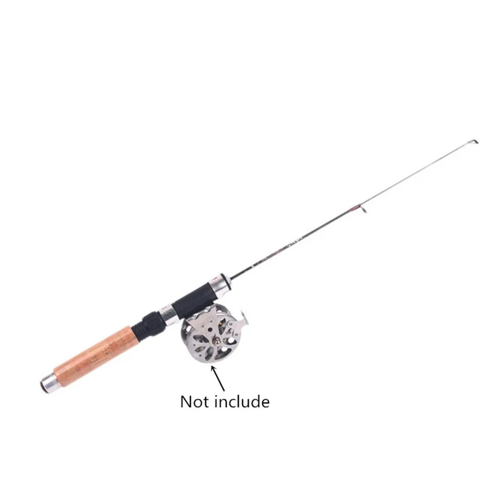 

Wholesale Carbon Fiber Telescopic Fishing Rod 64cm Shrinkable 3 Section Winter Fishing Specialized pesca Rod