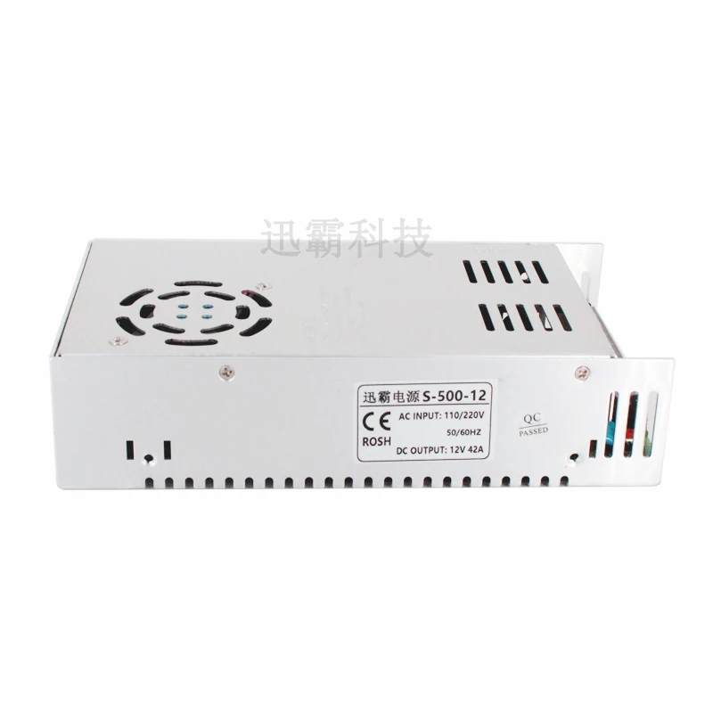 500W 12V 41A Switching Power Supply Driver Transformers AC110V 220V TO DC12V SMPS for Led Strip Modules Light CCTV 3D Printer