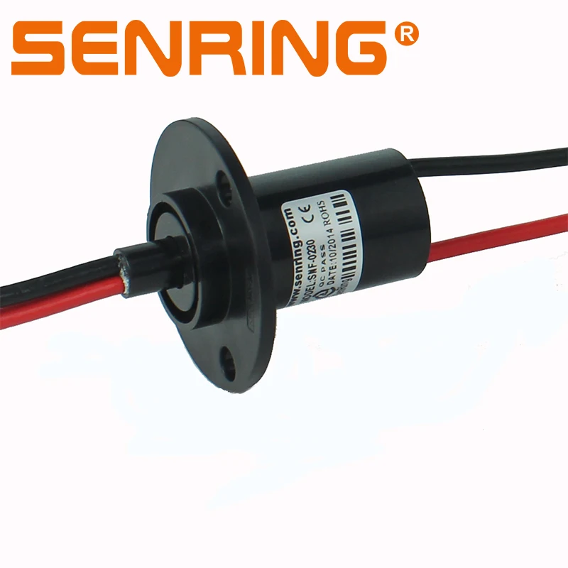 

Large Current 30A 2/3/4//6 Channel Slip Ring 22mm/30mm Rotate Connector Slip Rings Capsule Conductive Slip ring