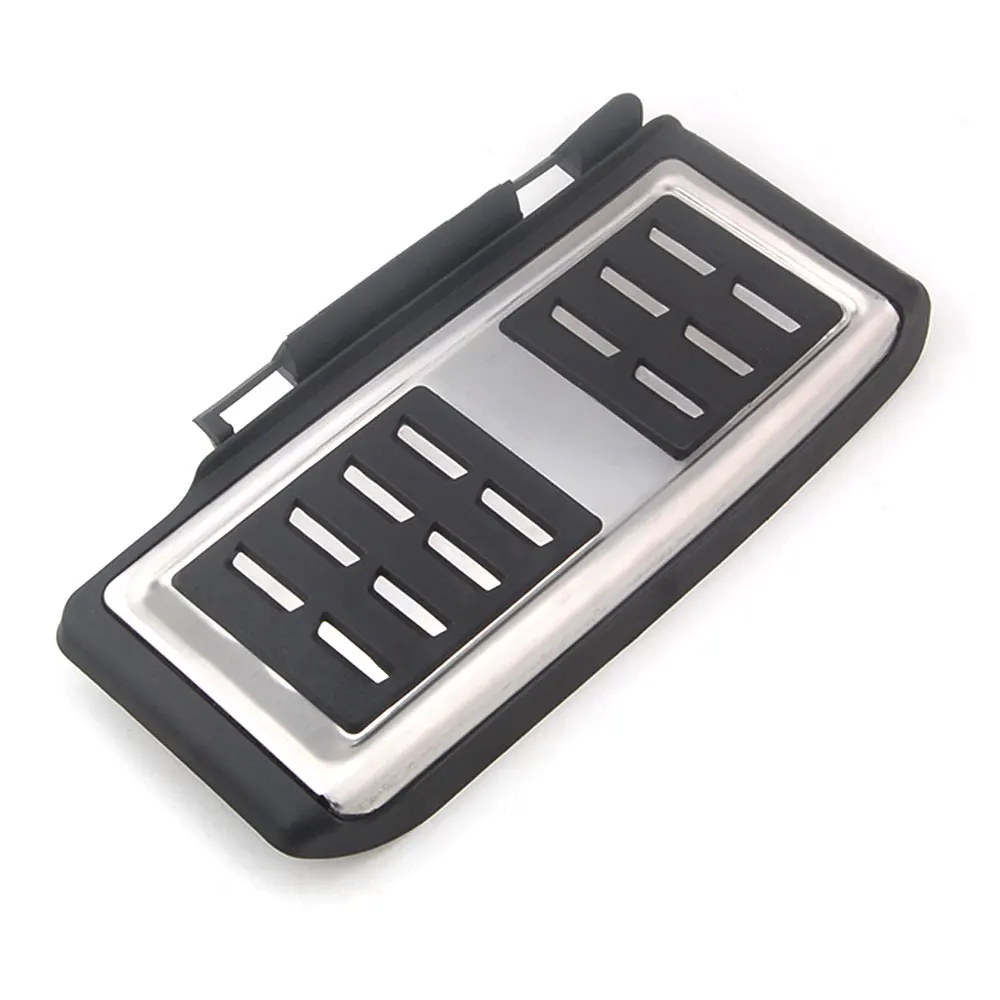 BBQ@FUKA Car Pedal Cover Trim Kits Nonslip Fuel Brake Clutch Pedals Styling Plate Cover Set For vw Golf GTi MK7 LHD