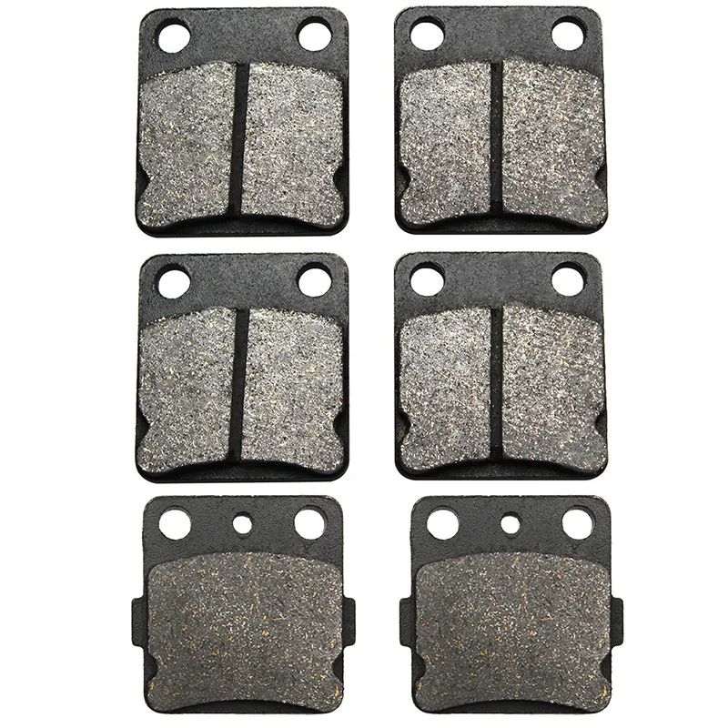 

Front and Rear Brake Pads for Yamaha Blaster YFS200 YFS 200 2003-2006 YFM 350 YFM300 Wolverine 1995-2004 YFM350 Banshee 1988-09