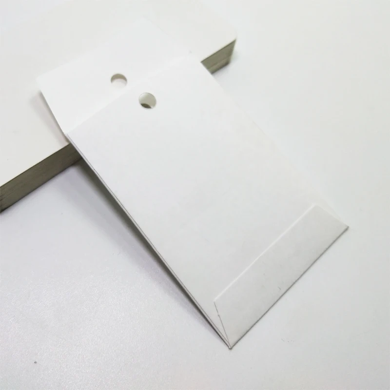 Customized print Recycled White Hang tags/envelope/Paper label for Garment Clothes/Jeans/bags/shoes/toys/gift