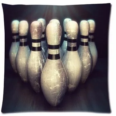 New Arrival Customized Love Shineme Bowling Balls Sports Throw Pillowcase Square Zippered Throw Pillowcases Unique Pillow Sham