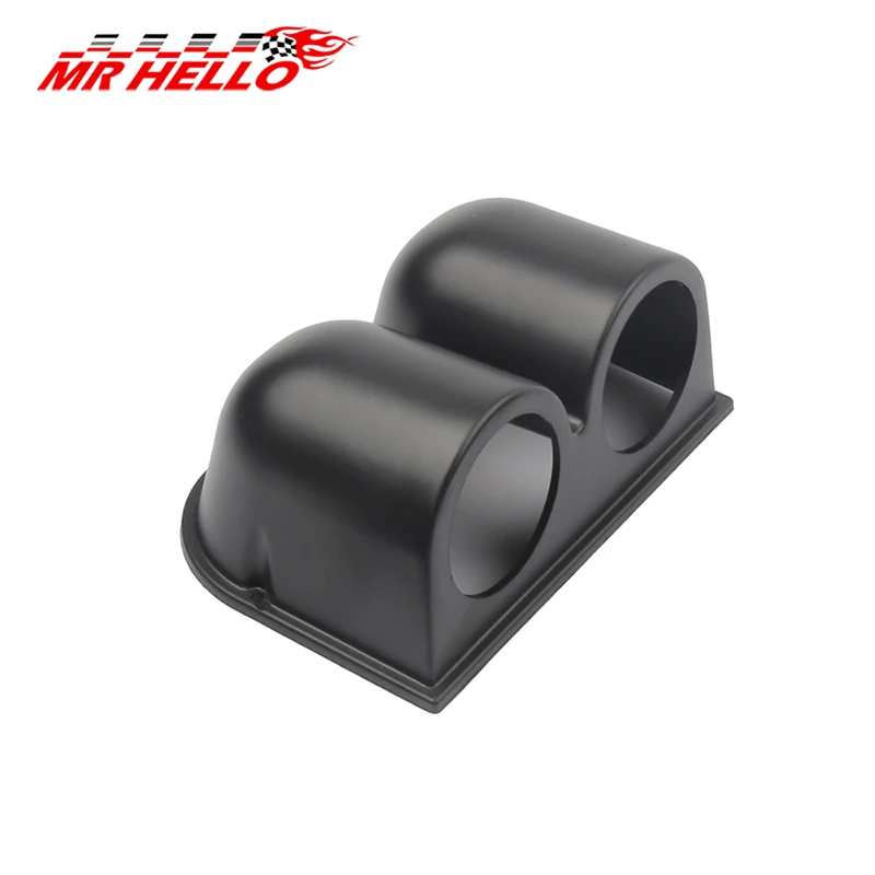 

Black 2" 52mm Car Motor Dual Hole Dash Gauge Pod Mount Holder