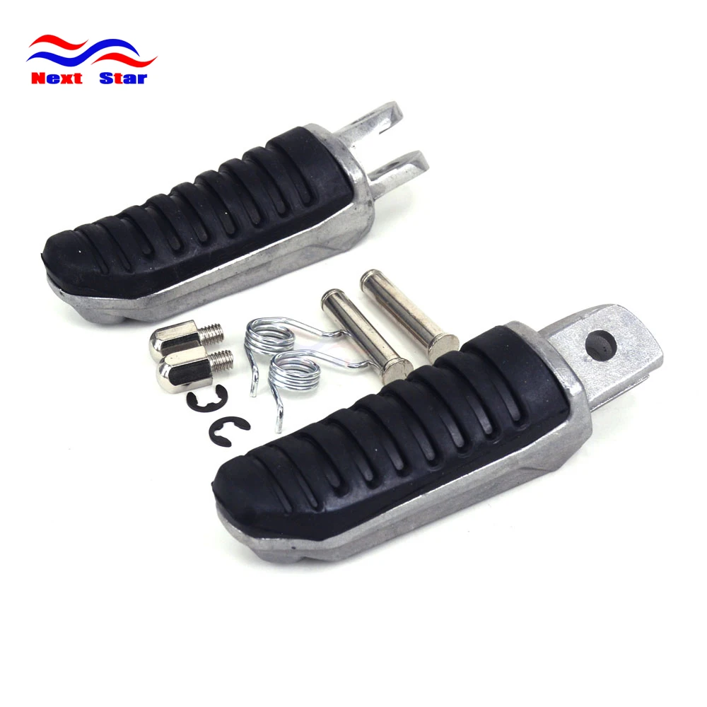 Motorcycle  Foot Pegs Footrest Pedals For SUZUKI Hayabusa GSX1300R 99-12 GSX650 08-12 GSX1400 02-08 V-Strom DL 650 1000