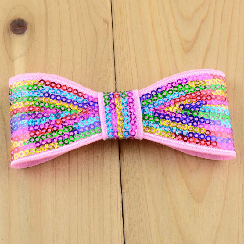 32 cái/lốc, 3.94 "Large Sequin Bow Appliques