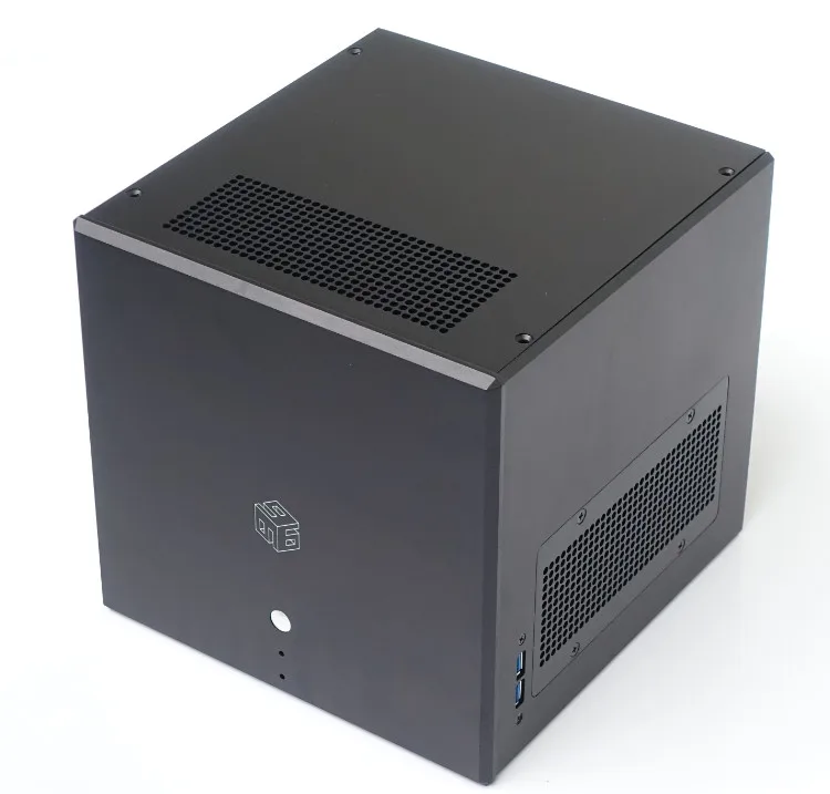 CUBE 2 black new design installation SFX power ITX air-cooled computer shell / case / DIY BOX (239 * 230 * 245mm)