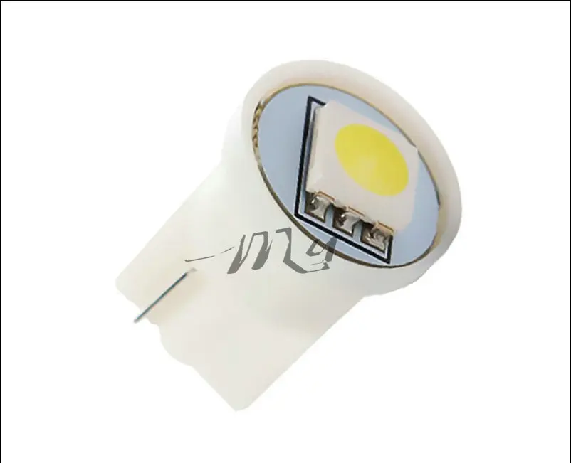 T10 1 SMD 5050 Pure White 194 W5W LED interior Lights Bulb Lamp 501 dash led car bulbs Car Light Source parking 12V