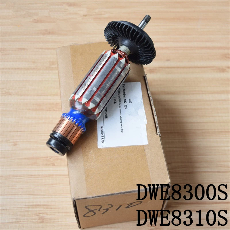 220-230V Rotor Replace For Dewalt DWE8310S DWE8300S DWE4217 DWE4202 DWE4203 DWE4206 DWE4207 DWE4204 DWE4205