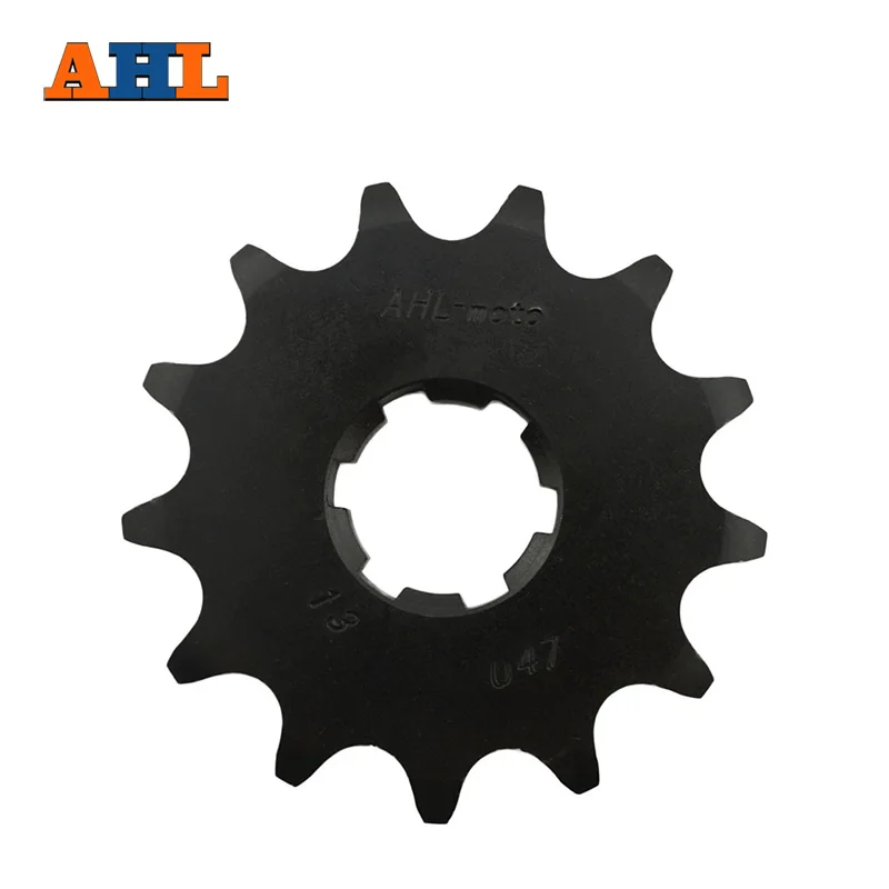 AHL 13T Motorcycle Front Sprocket for Kawasaki KDX200 KDX250 KDX220R KL250 KLX250R KX250 KLX300R KX500 520 Chain