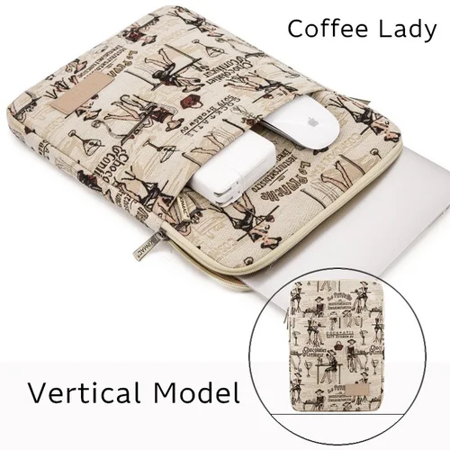 Imagen 2 del producto Bolsa para ordenador portátil marca Kinmac 12,13,3,14,15,4,15,6,16 pulgadas, funda a prueba de golpes para hombre y mujer para MacBook Air Pro M1 ordenador PC Notebook