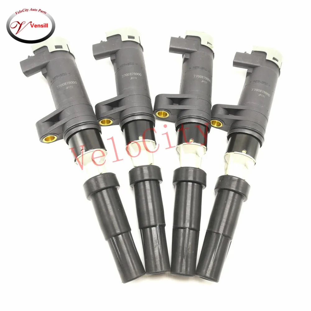 

1 Set Ignition Coil Part No# 22448-00QAE 7700875000 8200035420 8200380267 For 2003 Renault Megane 1.6L 2005-2012 Clio III 1.6L