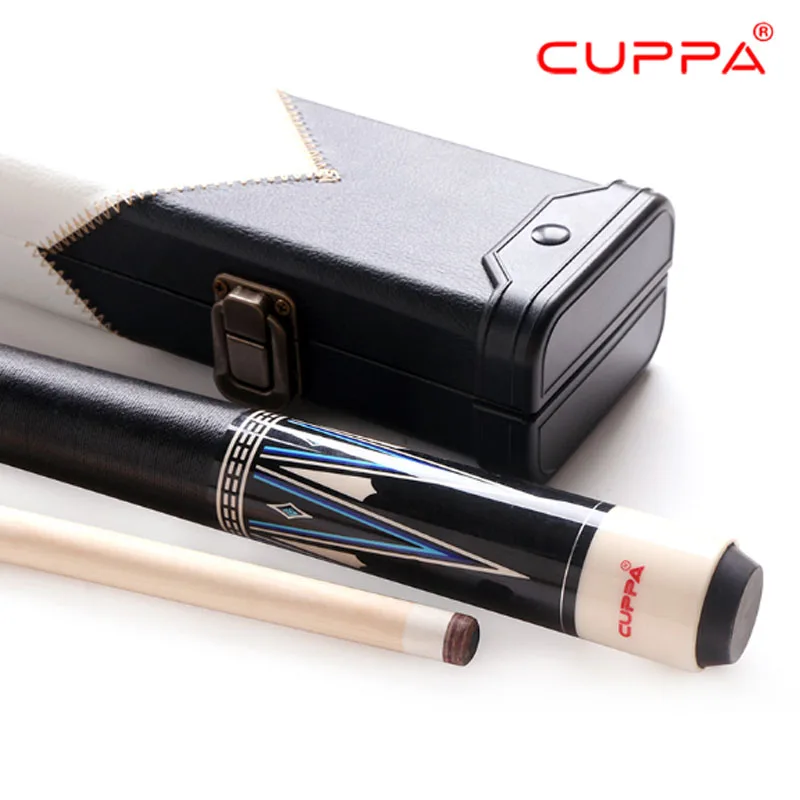 

CUPPA DL Pool Cue Stick 11.75mm 12.75mm with Hard Pool Cue Case Z X Colors