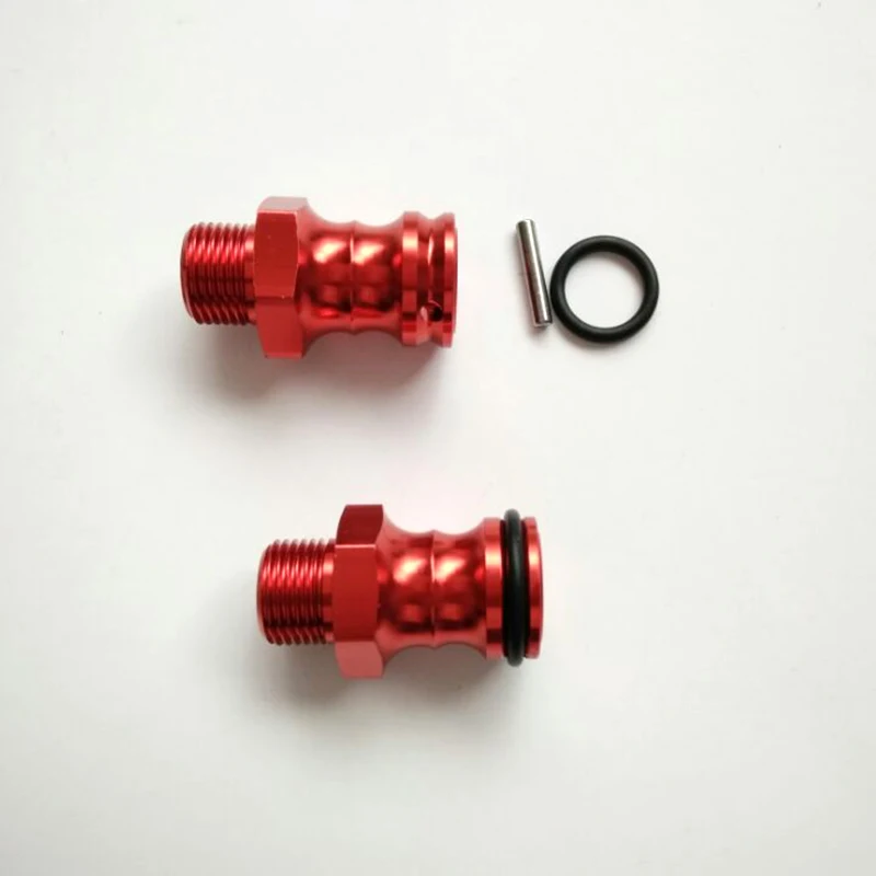 Wheel Hub M17 17mm Hex adapter M23 23mm 1/8 RC Car Upgraded Parts HSP Extension Adapter 12mm Nut  x4 Longer Combiner Coupler