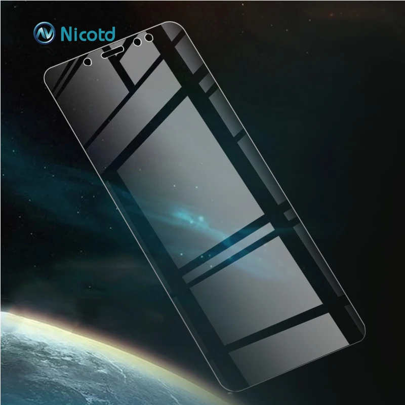 Nicotd Tempered Glass for Xiaomi Redmi Note 5 Screen Protector 5 Pro 9H 2.5D Protective Glass for Redmi 5 plus Note 5Pro 4 4X