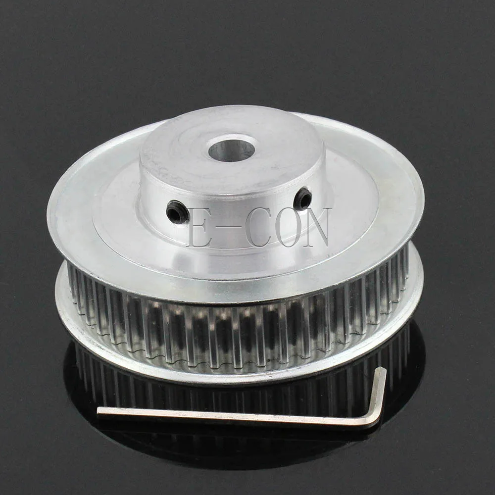 

1pcs HTD5M48 Timing Pulley 48teeth Alumium Bore 6mm/6.35mm/8mm/10mm/12mm/12.7mm/14mm/15mm/17mm/20mm Teeth Width 16mm