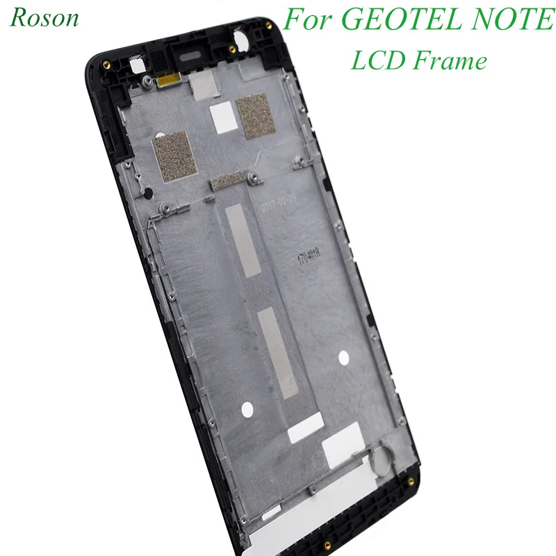 

Roson New Original LCD Front Frame Assembly Replacement for 5.2 inch GEOTEL NOTE Phone Frame