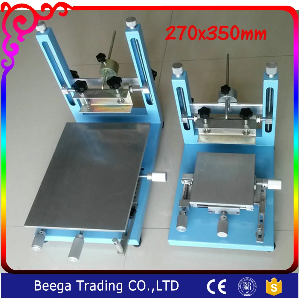 270MMX350MM Shirtboard Printing New Type of High Precision Handprint Manual Screen Press Fingerprint SMT Stencil Machine